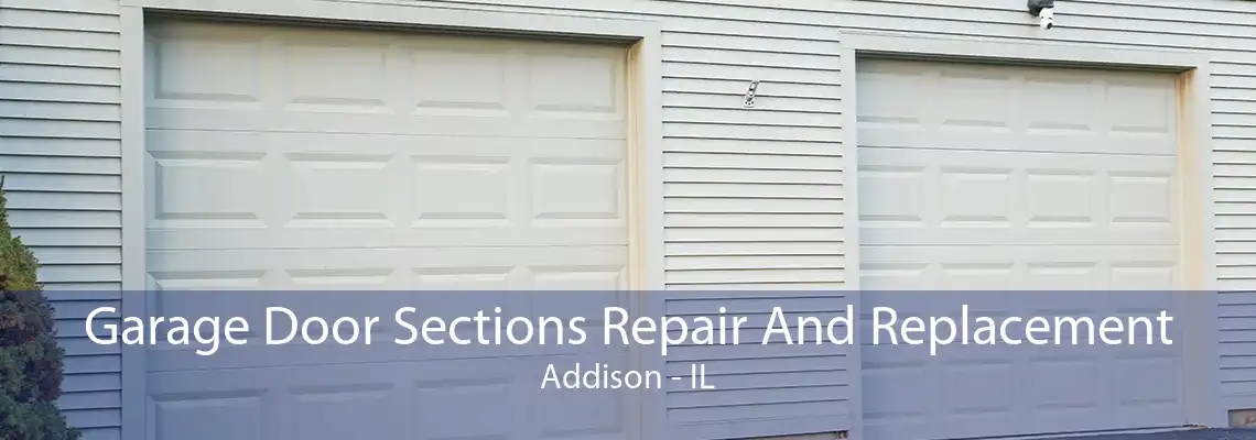 Garage Door Sections Repair And Replacement Addison - IL