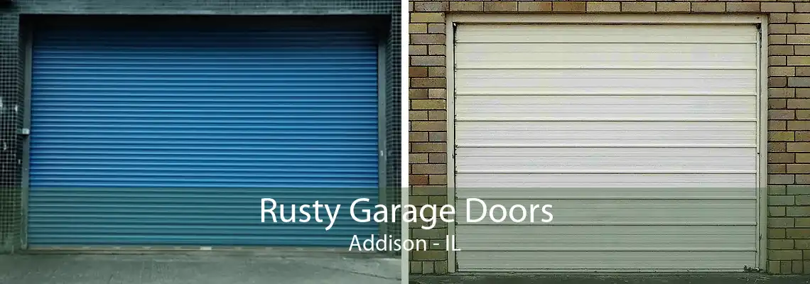 Rusty Garage Doors Addison - IL